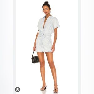 Rag and Bone All in One Mini Shirt Dress